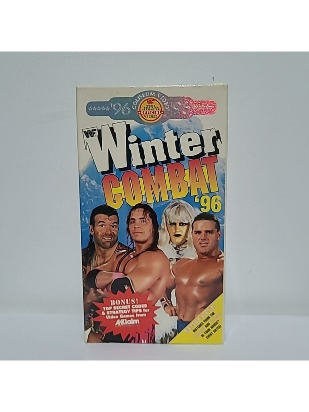 VTG Retro WWF Winter Combat '96 VHS Tape  Wrestling WWE Coliseum Video